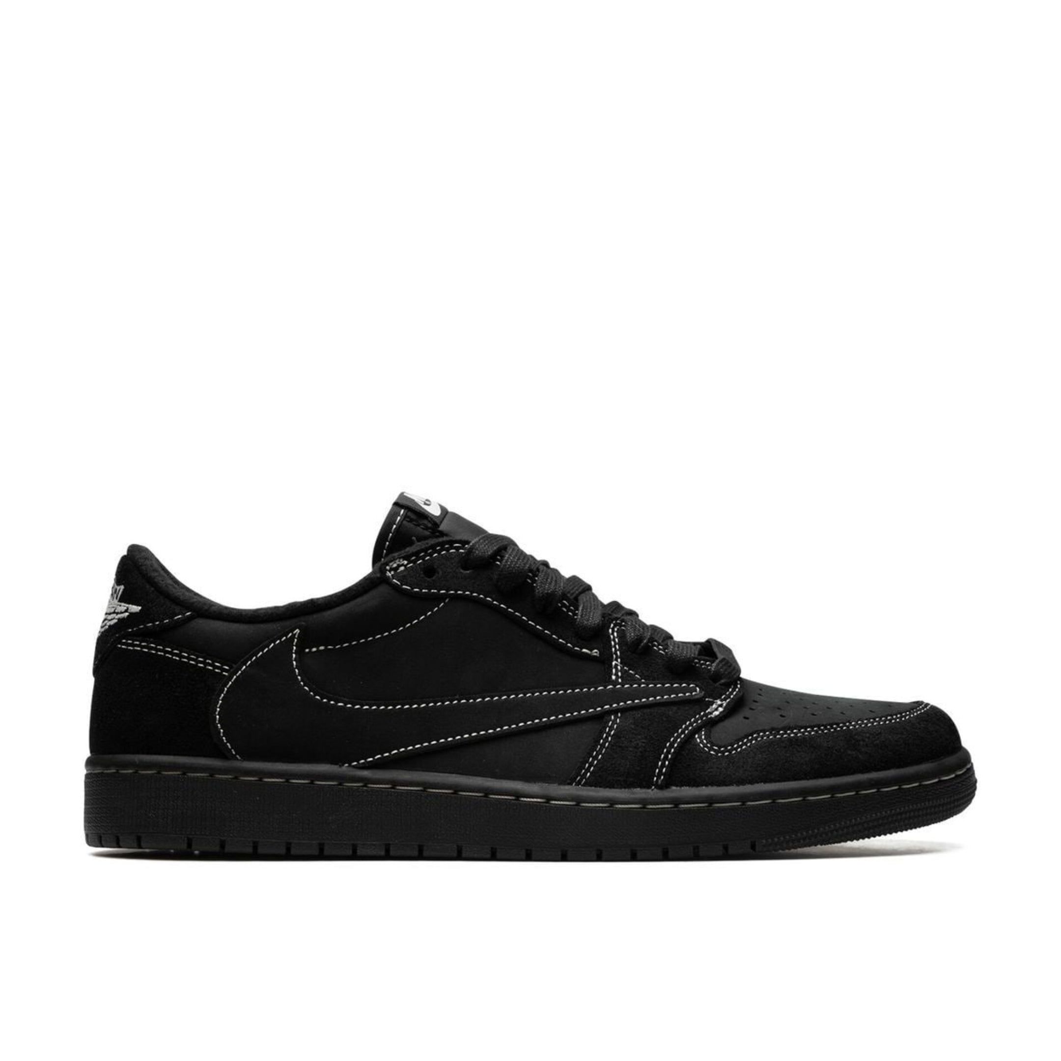 1 Jordan Air BlackPhantom18.5 TravisScott×NikeJordan1 Low (DM7866-001 Phantom' 'Black Scott Travis x スニーカー