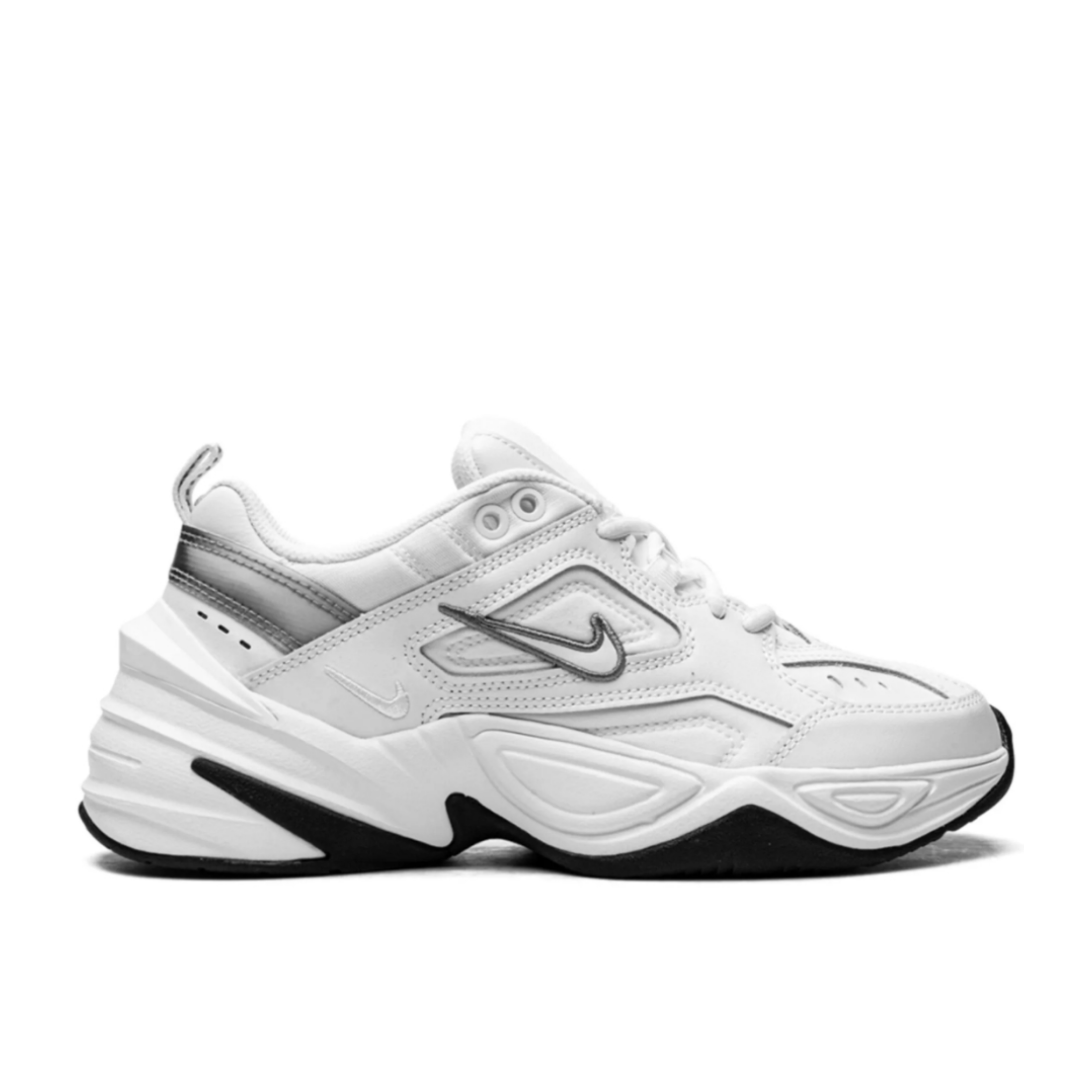 m2k tekno trainers white cool grey black