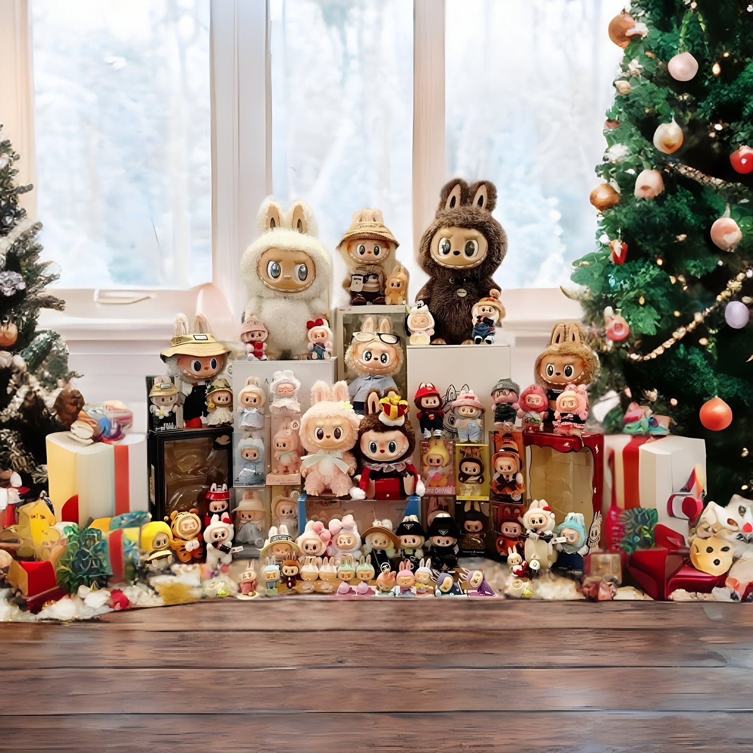 Labubu Plush Charms Collection - Love, Happiness, Loyalty & More