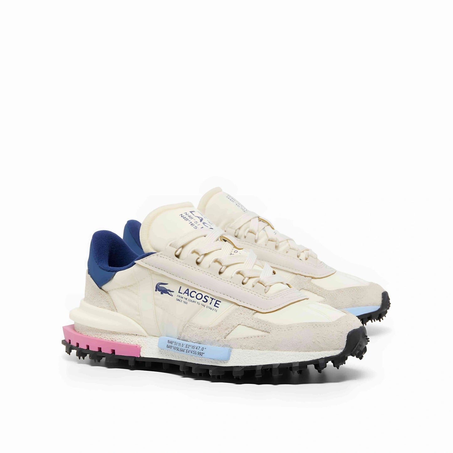 Lacoste Women's Elite Active Trainers "Offwhite/navy"