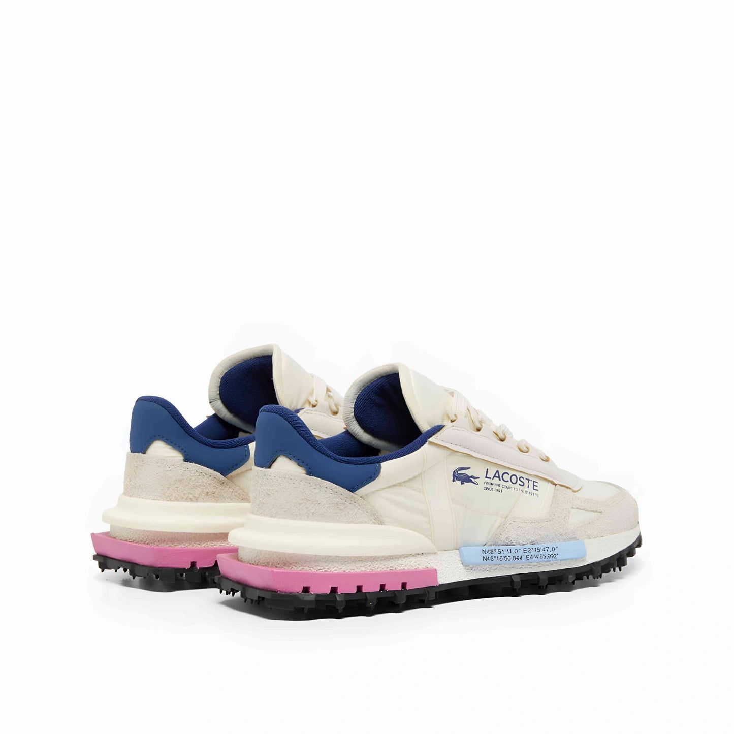 Lacoste Women's Elite Active Trainers "Offwhite/navy"