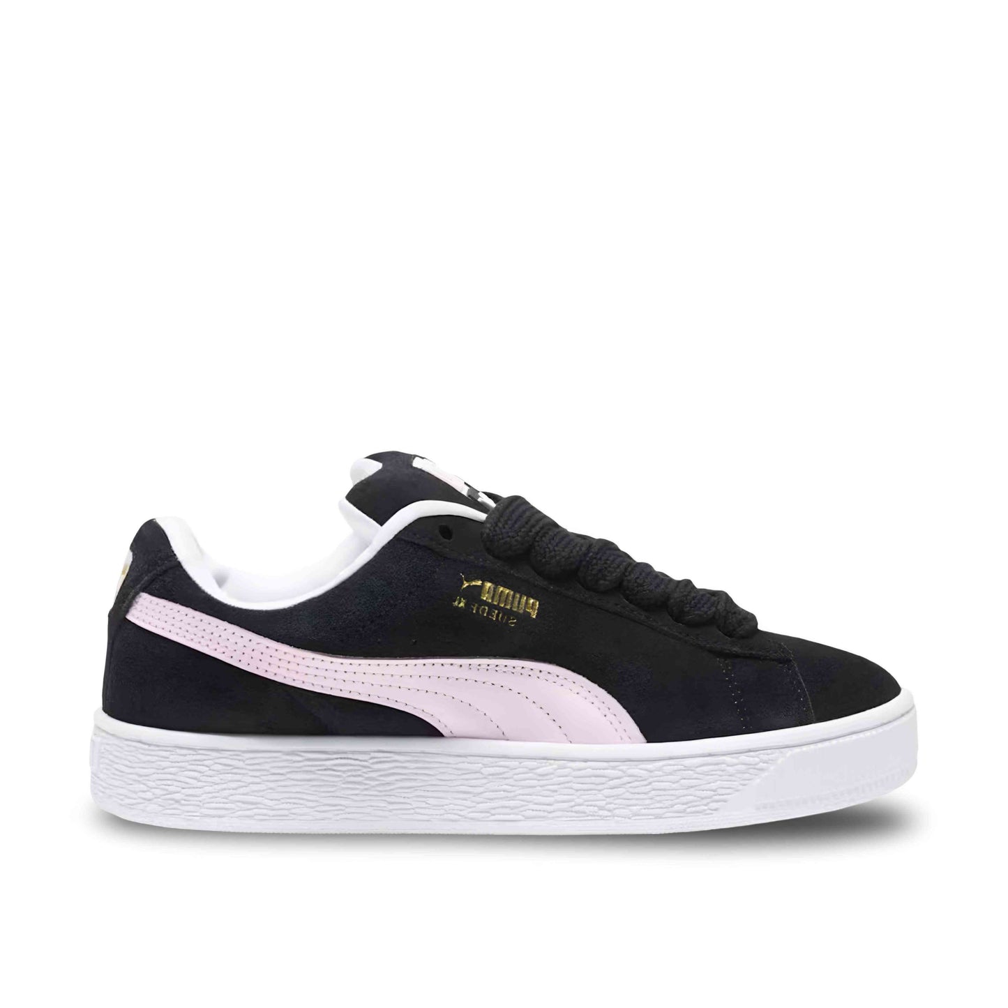 Puma Suede XL Pink and Black