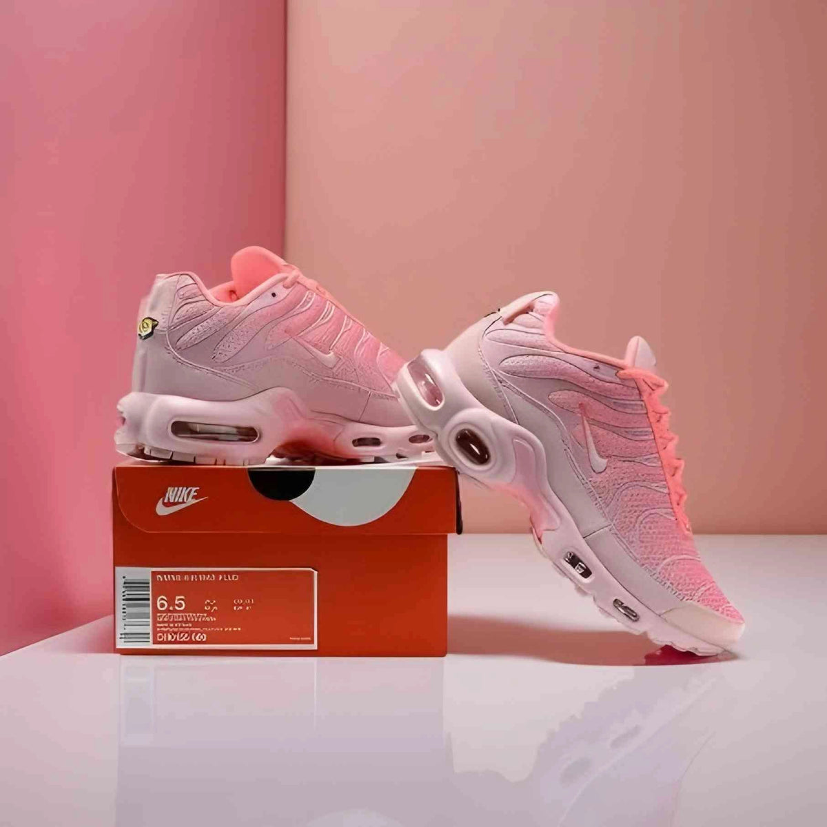Pink Rise Nike Air Max Plus TN – Pink/Pink | Women’s Sneakers – Level Shoes