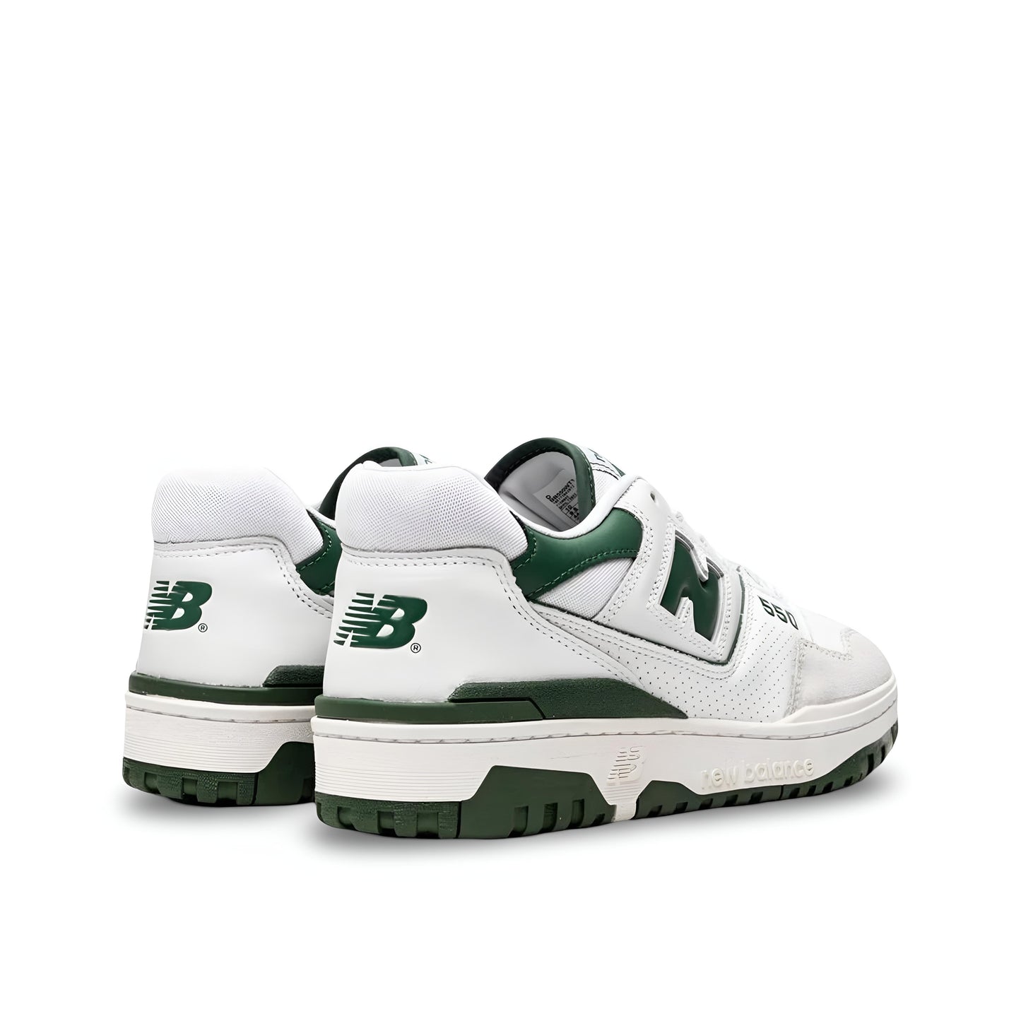 New Balance 550 sneakers “White/ Team Forest Green”