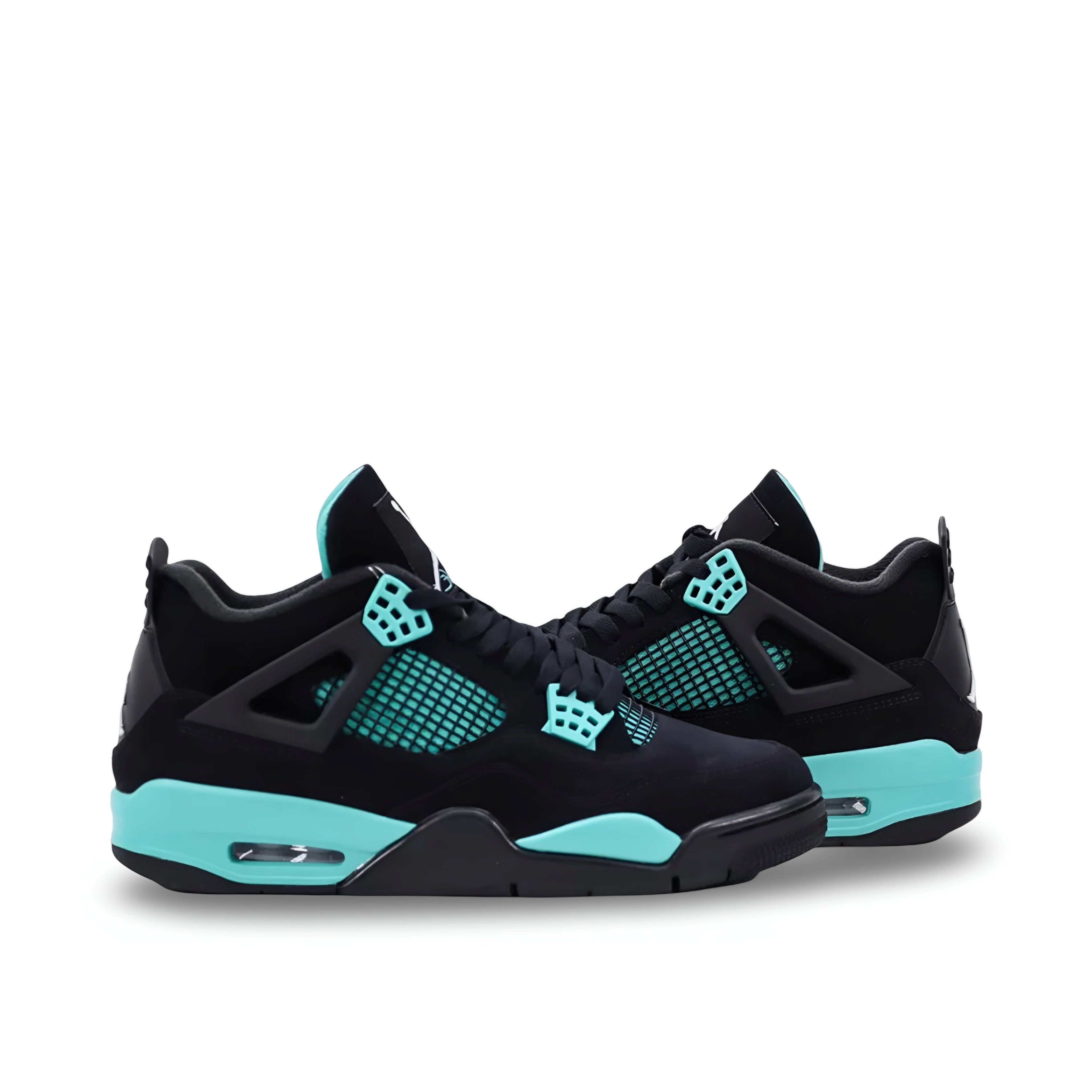 turquoise jordan 4s