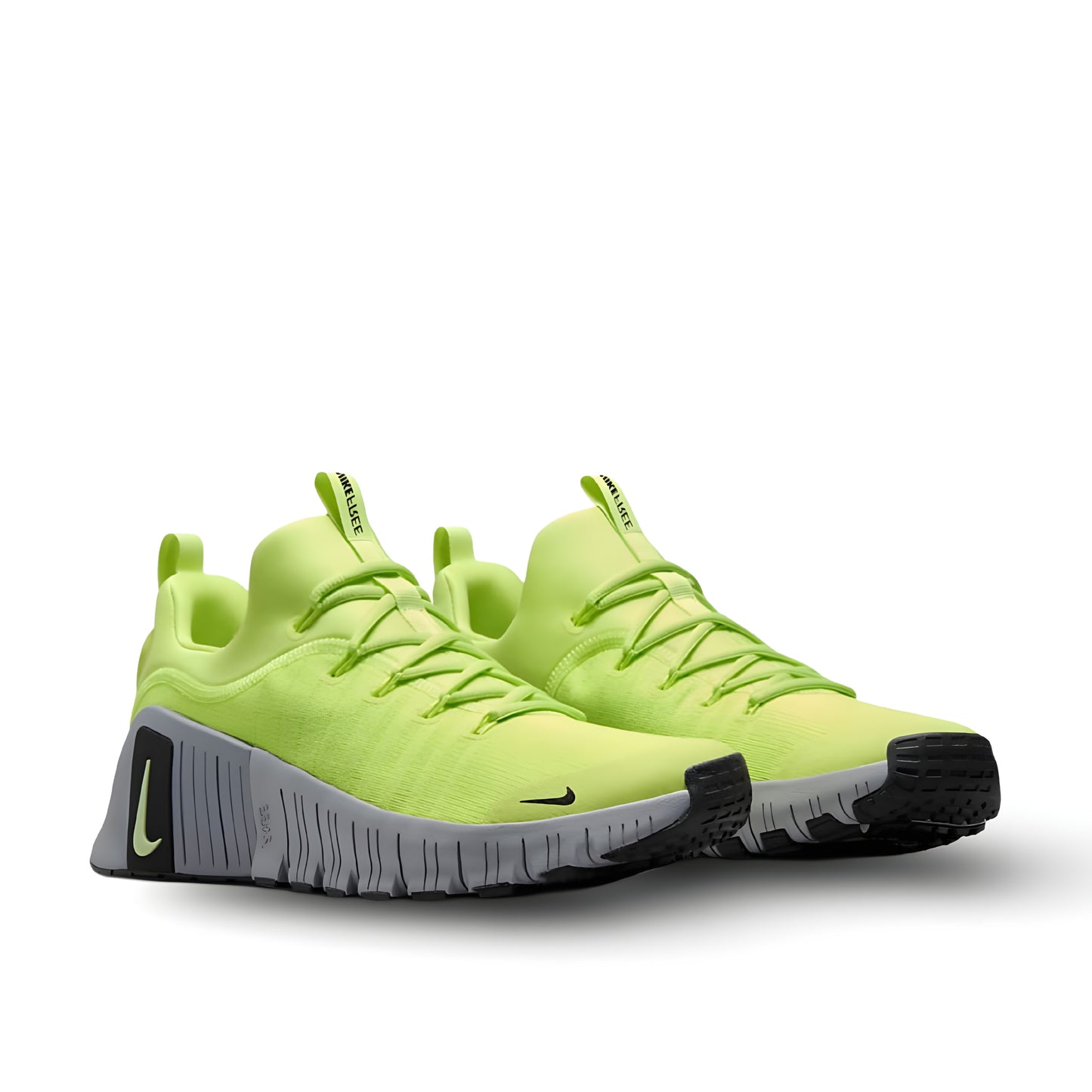 Nike Free Metcon 6 Shoes "Lemon Twist and Cement Grey".