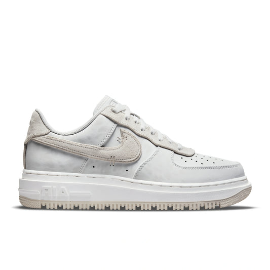 Nike Air Force 1 Luxe Summit White Unisex - premium neutral sneaker side view