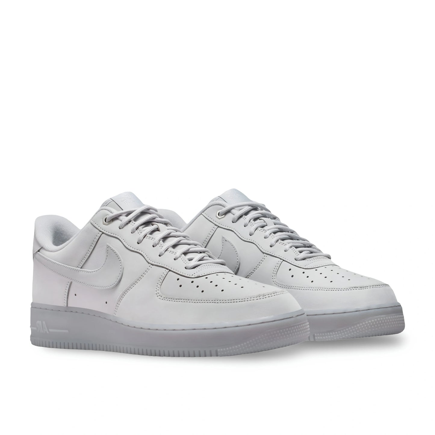 Nike Air Force 1 '07 WB Wolf Grey/Black/Wolf Grey - Premium Suede Sneakers