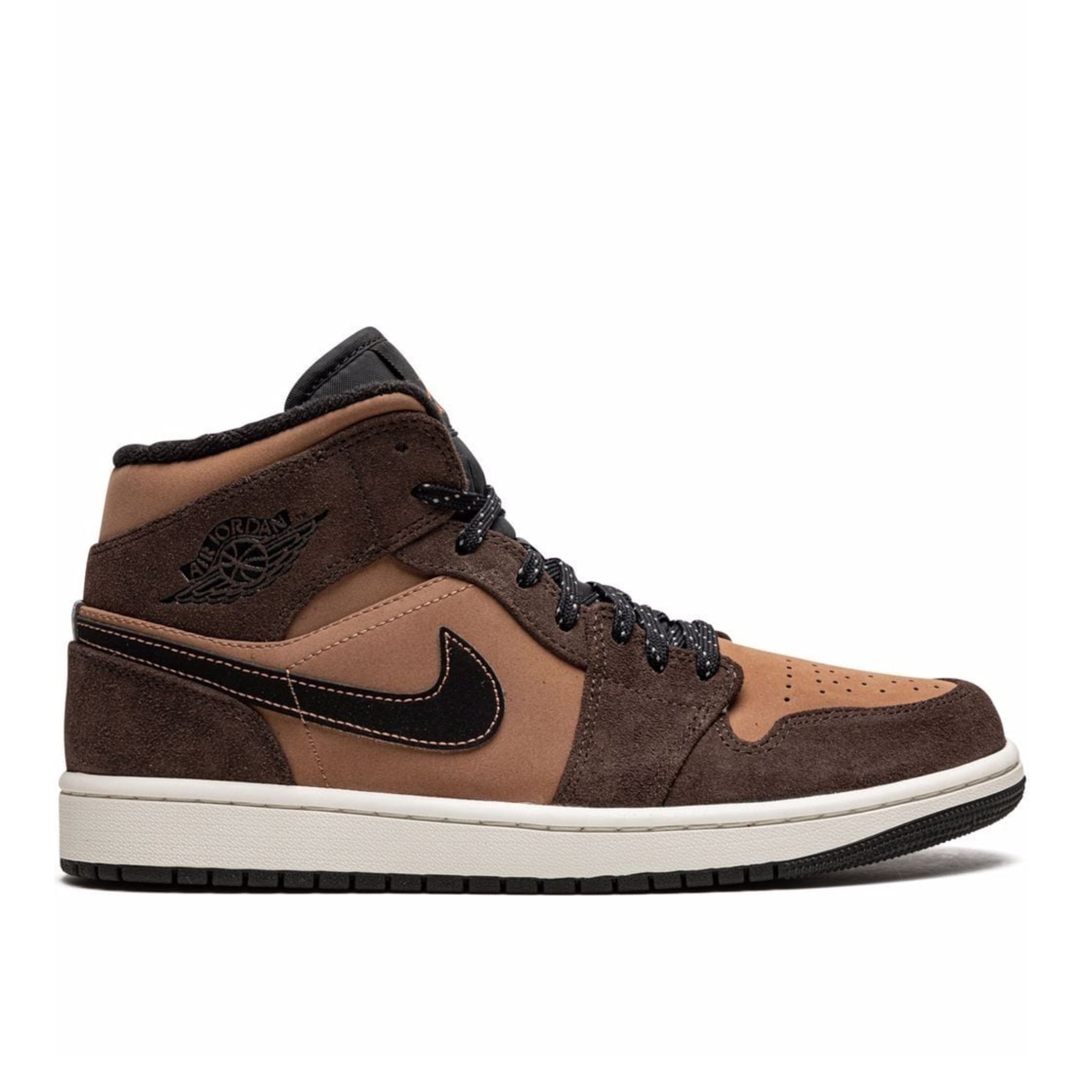 Air Jordan 1 Mid SE Dark Chocolate – Level Shoes