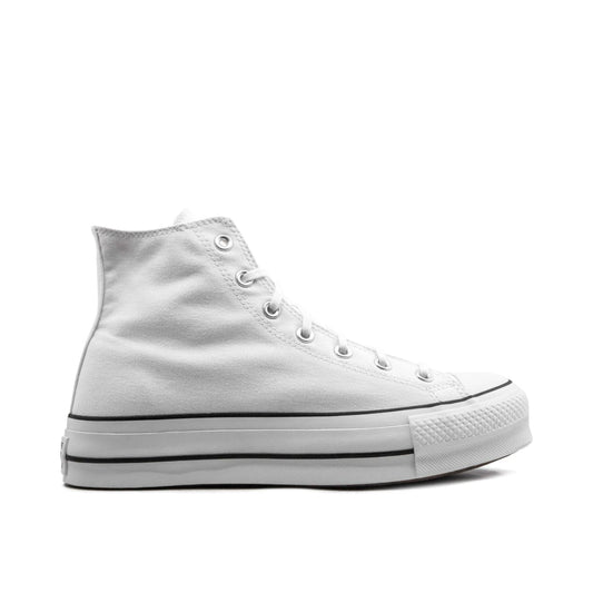 Converse Pale Platform Lift High Top Trainers