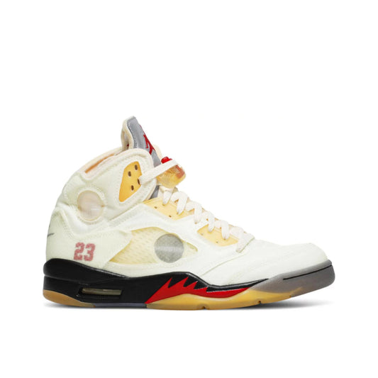 Off-White x Air Jordan 5 SP 'Sail