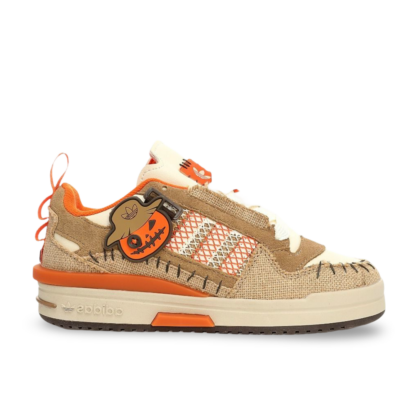 Adidas Forum Mod Low “Jack O’Lantern” Light Brown/Off- White-Orange unisex