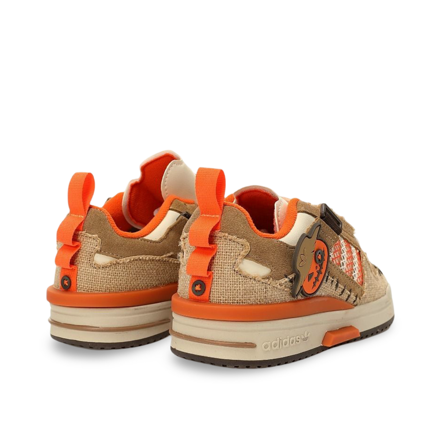 Adidas Forum Mod Low “Jack O’Lantern” Light Brown/Off- White-Orange unisex