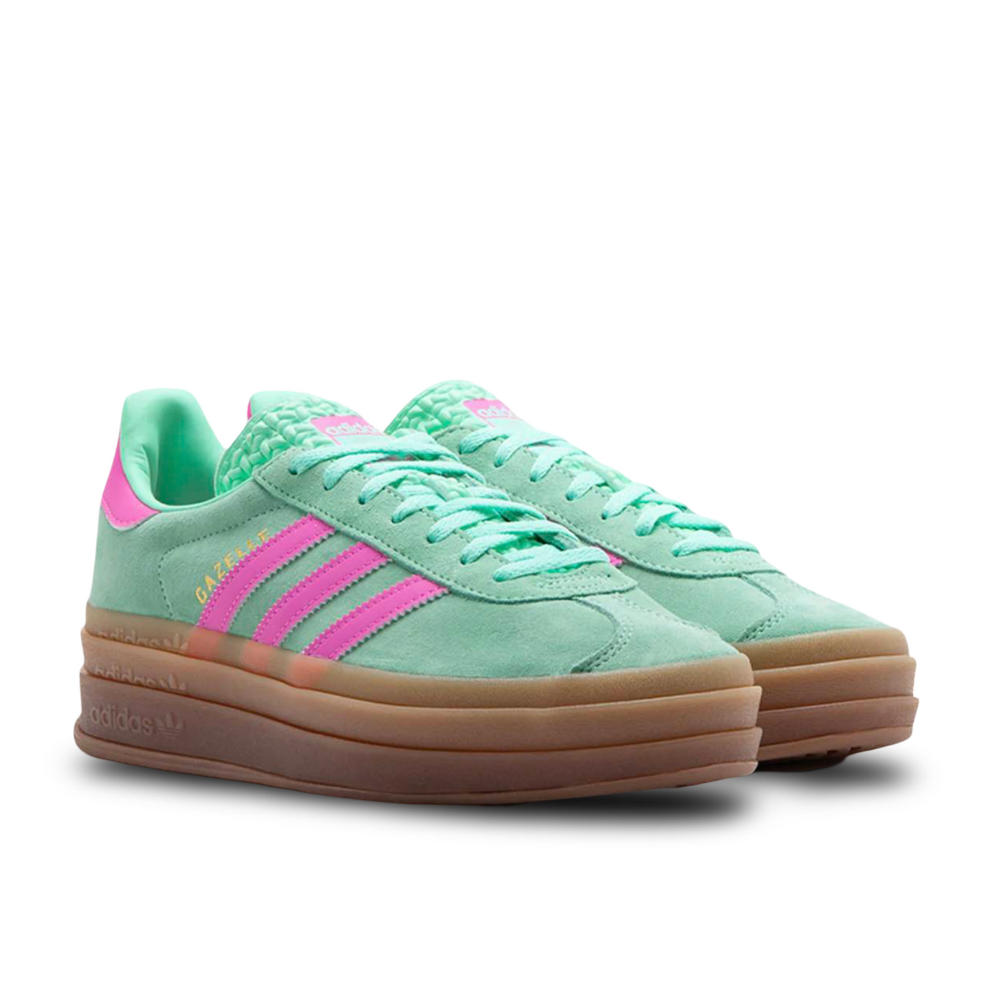 ADIDAS GAZELLE BOLD PULSE MINT PINK